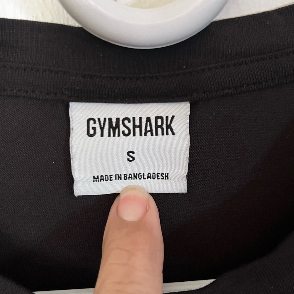 Gymshark Black Long Sleeve Tee - Picture 4 of 5